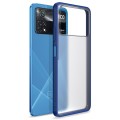 For Xiaomi Poco X4 Pro 5G Four-corner Shockproof TPU + PC Protective Phone Case(Blue)