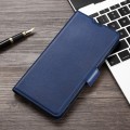 For LG K30 2019 / X2 2019 Ultra-thin Voltage Side Buckle PU + TPU Leather Phone Case(Blue)