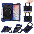 For Lenovo Tab M10 HD Gen 2 X306 Armor Contrast Color Silicone + PC Tablet Case(Navy Blue)