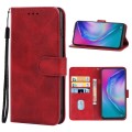 Leather Phone Case For TECNO Camon 15 Premier(Red)