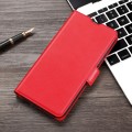 For Nokia C2 Ultra-thin Voltage Side Buckle PU + TPU Leather Phone Case(Red)