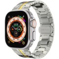 Steel Watch Band For Apple Watch Ultra 49mm&Watch Ultra 2 49mm / Series 9&8&7 45mm / SE 3&SE 2&6&SE&