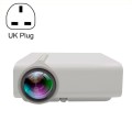 YG530 LED Small 1080P Wireless Screen Mirroring Projector, Power Plug:UK Plug(Black)
