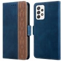 For Samsung Galaxy A33 5G Stitching Side-Magnetic RFID Leather Phone Case(Royal Blue)