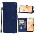 Leather Phone Case For OPPO Realme C31(Blue)