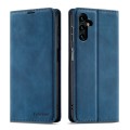 For Samsung Galaxy A13 5G Forwenw Dream Series Oil Edge Strong Magnetism Leather Phone Case(Blue)