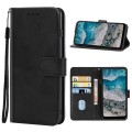 Leather Phone Case For Nokia X100(Black)