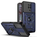 For Nokia G10 / G20 Sliding Camera Cover Design TPU+PC Phone Case(Blue)