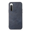 For Sony Xperia 10 IV Cowhide Texture PU Phone Case(Blue)