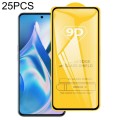 25 PCS 9D Full Glue Screen Tempered Glass Film For OnePlus Ace / 10R / 10T / Ace Pro / 10R 150W