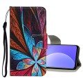 For Xiaomi Redmi Note 10 Pro Colored Drawing Pattern Flip Leather Case(Colorful Flowers)