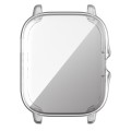 For Amazfit GTS 3 Full Coverage TPU Electroplating Watch Case(Transparent)
