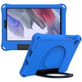 For Samsung Galaxy Tab A7 Lite EVA Handle Holder Tablet Case(Blue)