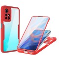 For Xiaomi Redmi Note 11 Acrylic + TPU 360 Degrees Full Coverage Phone Case(Red)