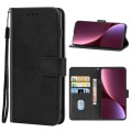For Xiaomi 12 Lite Leather Phone Case(Black)