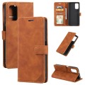 For Xiaomi Redmi Note 11 Pro 4G Skin Feel Anti-theft Brush Leather Phone Case(Brown)