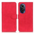 For Honor 50 SE / Huawei Nova 9 SE KHAZNEH Retro Texture Horizontal Flip Leather Phone Case(Red)