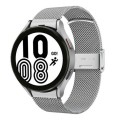 For Samsung Galaxy Watch4 40mm / 44mm Stainless Steel Milan Buckle Watch Band(Silver)