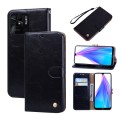 For Xiaomi Redmi 10C Oil Wax Texture Leather Phone Case(Black)