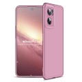 For OnePlus Nord CE 2 5G GKK Three Stage Splicing Full Coverage PC Case(Rose Gold)