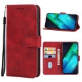 For Infinix Note 12i Leather Phone Case(Red)