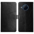 For Nokia X100 Y Stitching Horizontal Flip Leather Phone Case(Black)