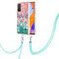 For Xiaomi Redmi Note 11 Pro 5G / 4G Global Electroplating IMD TPU Phone Case with Lanyard(Colorful