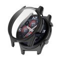 For Honor Watch GS 3 PC+Tempered Glass Watch Case(Black)