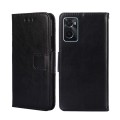 For OPPO A36 4G / A76 4G Global Crystal Texture Leather Phone Case(Black)