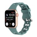 Hollow Silicone Watch Band For Apple Watch Ultra 49mm&Watch Ultra 2 49mm / Series 9&8&7 45mm / SE 3&