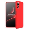 For Xiaomi Redmi Note 11 Pro 4G / 5G Global GKK Three Stage Splicing Full Coverage PC Case(Red)