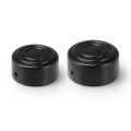 HP-A006 Motorcycle Modified Rear Axle Nut Covers Caps for Harley Sportster S(Black)