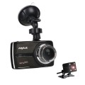 Anytek G66 3.5 inch 1080P Super Full HD ADAS DWR HDR Double Lens Car Night Vision DVR