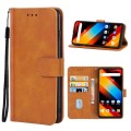 For UMIDIGI Power 7S Leather Phone Case(Brown)