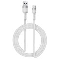 USB-C / Type-C 5A Beauty Tattoo USB Charging Cable,Cable Length: 1m(White)