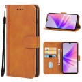 For OPPO A77 5G Leather Phone Case(Brown)