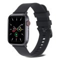 Plain Weave Silicone Watch Band For Apple Watch Ultra 49mm&Watch Ultra 2 49mm / Series 9&8&7 45mm /