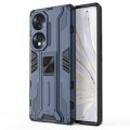 For Honor 70 5G Supersonic PC + TPU Shock-proof Protective Phone Case(Blue)