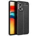 For Xiaomi Redmi Note 11T Pro Litchi Texture TPU Phone Case(Black)