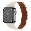Strong Magnetic Leather Watch Band For Apple Watch Ultra 49mm&Watch Ultra 2 49mm / Series 9&8&7 45mm