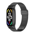 For Xiaomi Mi Band 7 / 7 NFC MIJOBS Milan Buckle Plus Stainless Steel Watch Band(Black)
