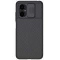 For Xiaomi Poco M4 5G NILLKIN Black Mirror Series Camshield PC Phone Case(Black)