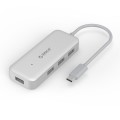 ORICO TC4U-U3 Type-C to USB 3.0 4-Port USB 3.0 Expansion HUB(Silver)