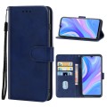 For Huawei Enjoy 10s Leather Phone Case(Blue)