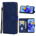 For Huawei nova 5i Pro Leather Phone Case(Blue)