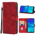For Huawei P smart 2019 Leather Phone Case(Red)
