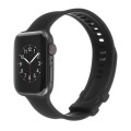 Square Buckle Silicone Watch Band For Apple Watch Ultra 49mm&Watch Ultra 2 49mm / Series 9&8&7 45mm