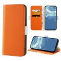 For Xiaomi Poco M4 Pro 4G Candy Color Litchi Texture Leather Phone Case(Orange)