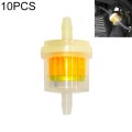 10 PCS Universal Car Engine Oil Separator Reservoir Tank Filter, Style:Without Magnet