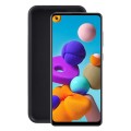 For Samsung Galaxy A21s TPU Phone Case(Black)